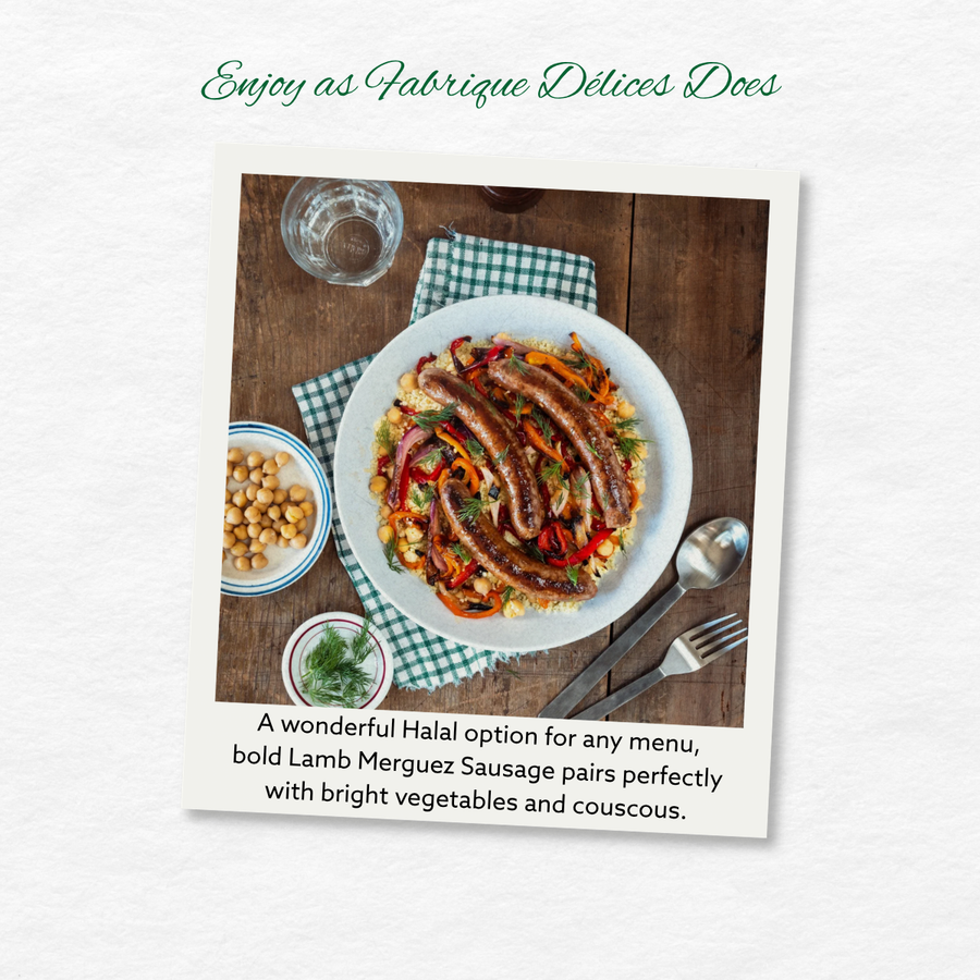 Halal Lamb Merguez – Fabrique Delices