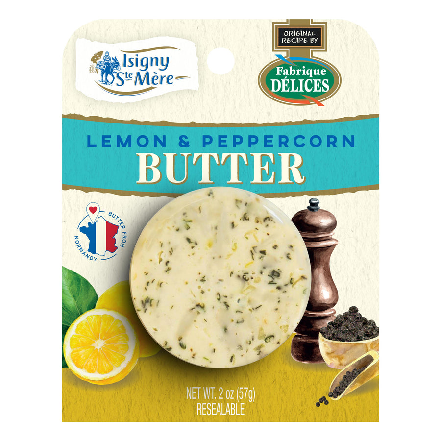 Lemon & Peppercorn Butter Isigny Sainte-Mère