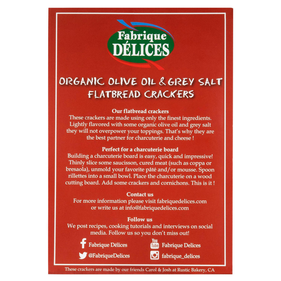 Organic Flatbread Crackers